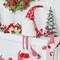 Glitzhome® 28" Fabric Christmas Gnome Shelf Sitter with Dangling Legs